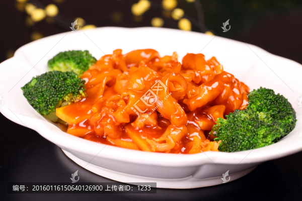 鮑汁南瓜扣花膠