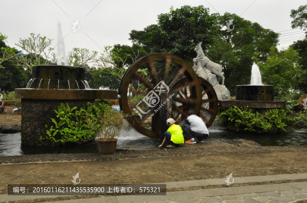 旋轉水車
