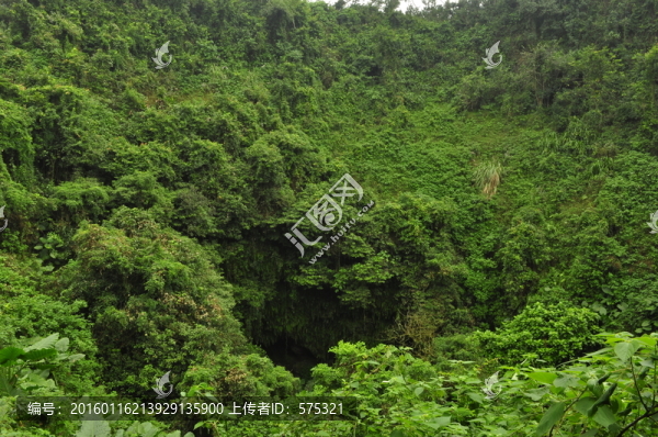火山口地貌