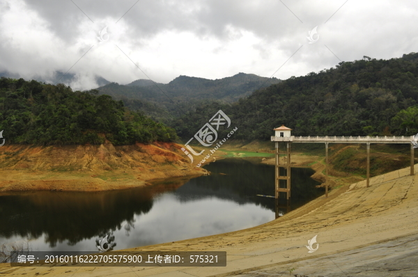 干涸水庫,五指山太平水庫