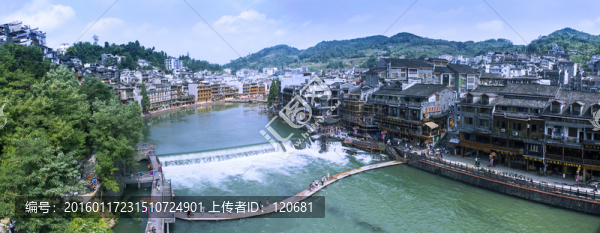 鳳凰古城全景圖