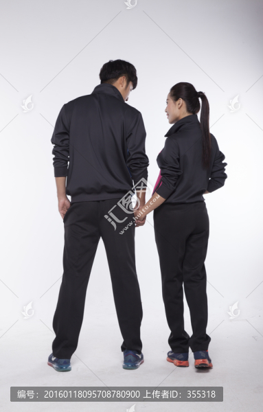 人物背影