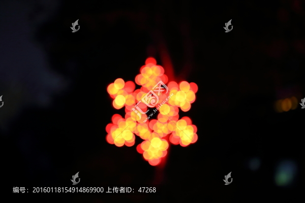 雪花光暈