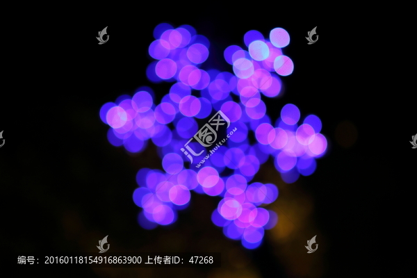 雪花光暈