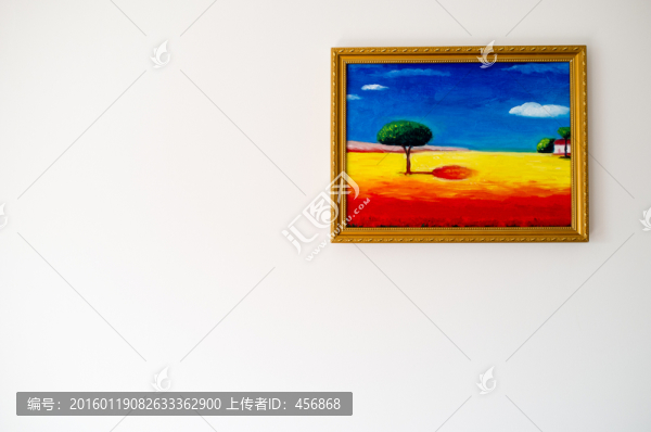 文化墻,油畫