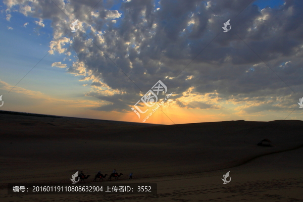 鳴沙山晨曦