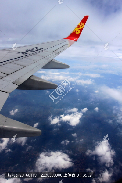 航拍天空