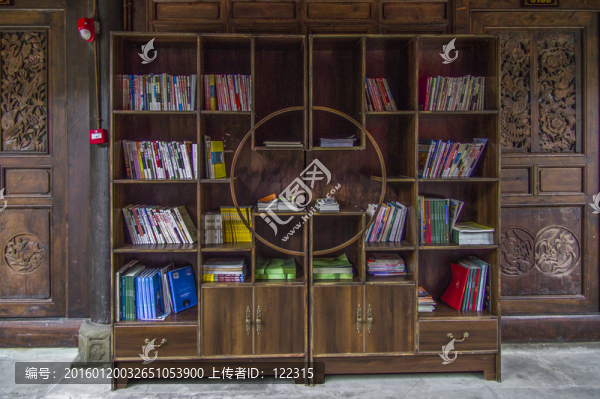 閬中,書柜