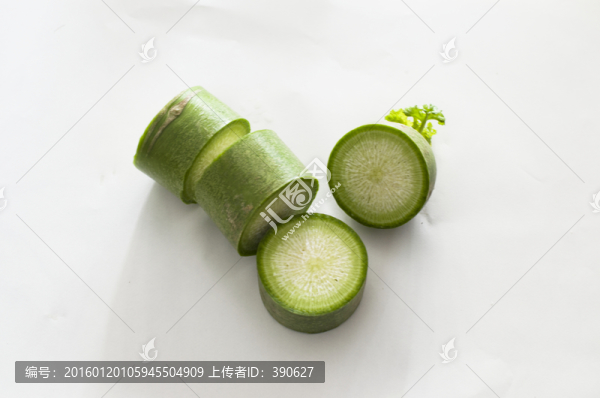 切開的蘿卜
