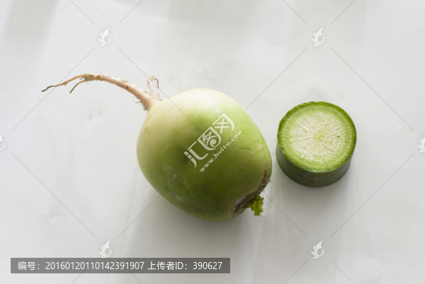 切開的蘿卜