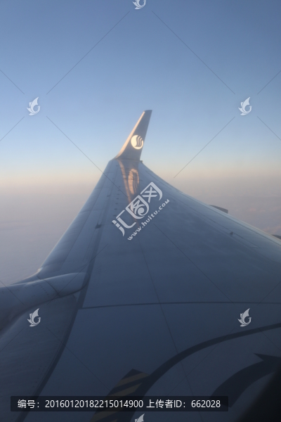 高空飛機(jī)窗外