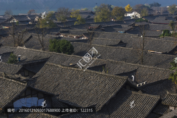 中國古民居,瓦房