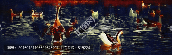 裝飾畫,油畫,TIF無分層