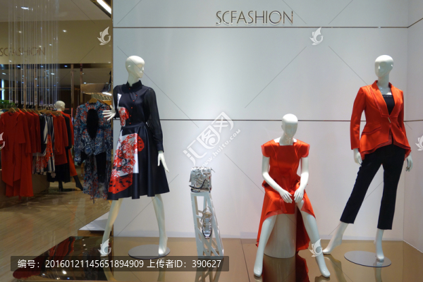 女裝專賣店模特