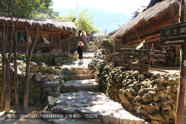 翁丁佤族村寨