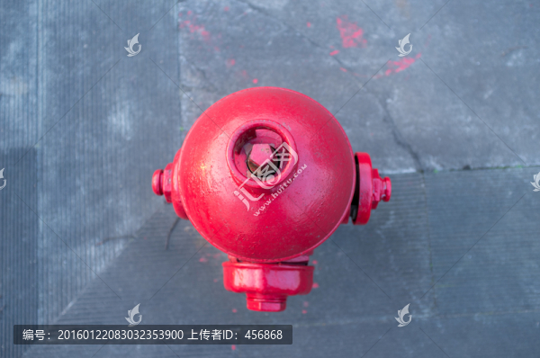 消防栓俯視