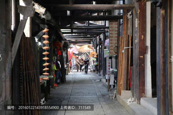 甪直古鎮(zhèn),老街長廊
