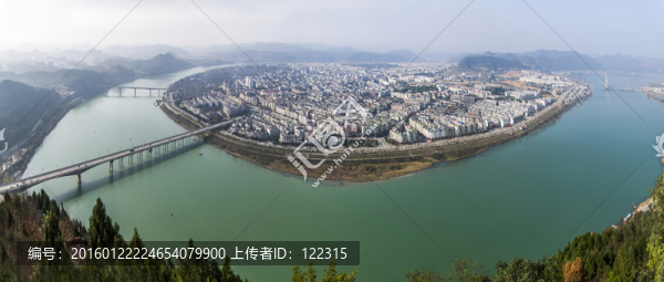 閬中,全景圖