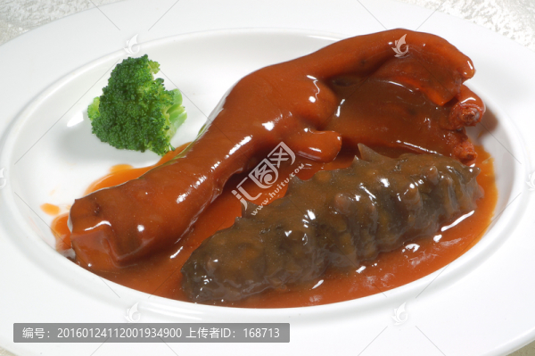 鮑汁遼參扣鵝掌