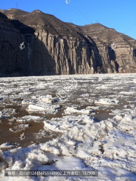 晉陜黃河大峽谷凌汛