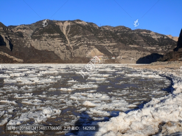 晉陜黃河大峽谷凌汛