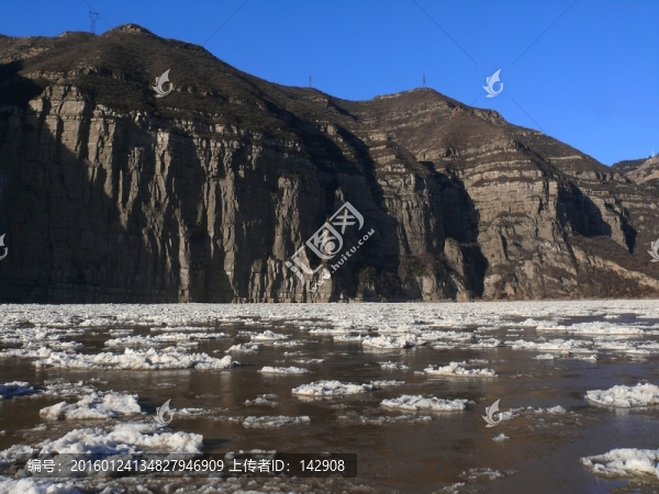 晉陜黃河大峽谷凌汛