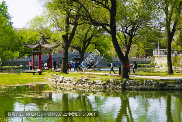 春天的范公亭公園
