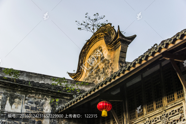 風(fēng)火墻,自貢仙市古鎮(zhèn)
