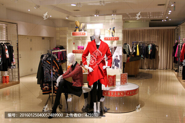 服裝商場(chǎng),服裝城,服裝店,衣服