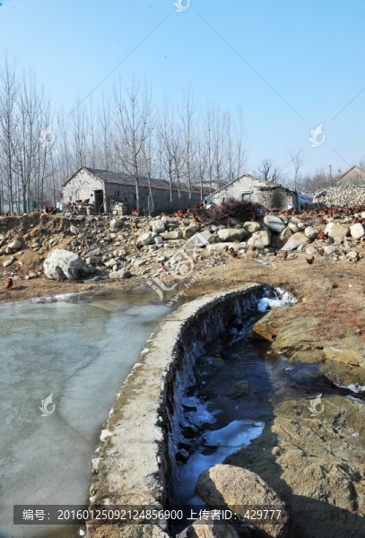 河壩,河水