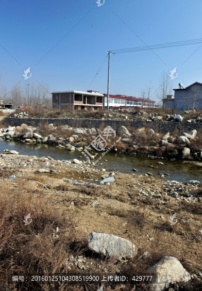 河道,河底