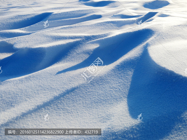 極寒呼倫貝爾草原積雪素材