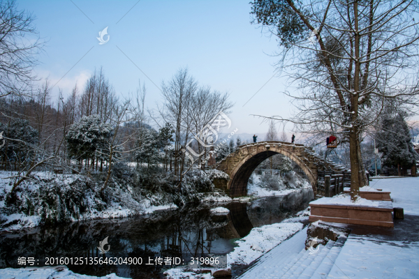 上里古鎮(zhèn)雪景
