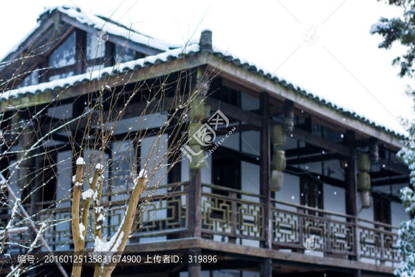 上里古鎮(zhèn)雪景