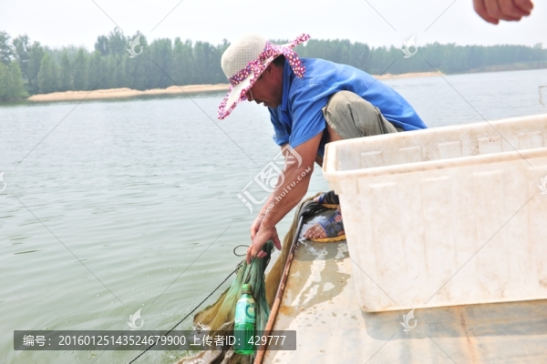 捕魚,撒網(wǎng)