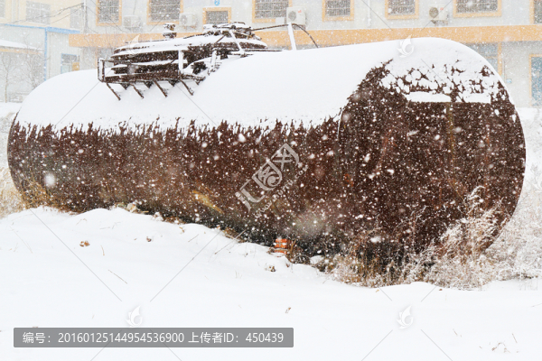 下雪天