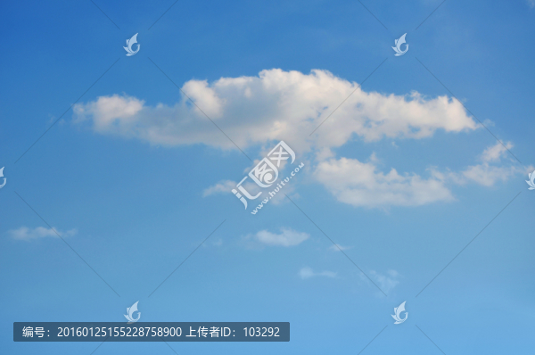 藍天白云