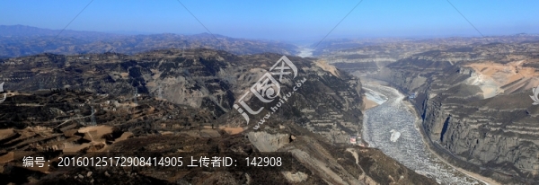 秦晉交界黃河大峽谷