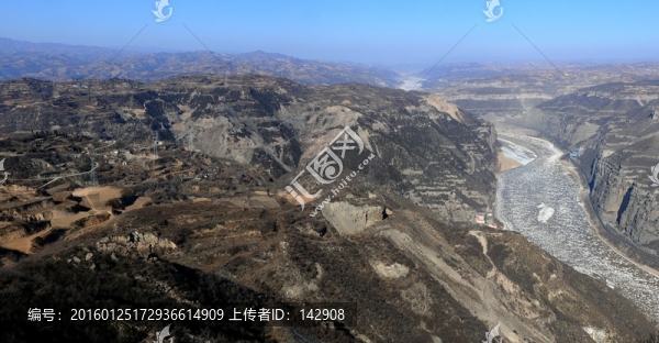 秦晉交界黃河大峽谷
