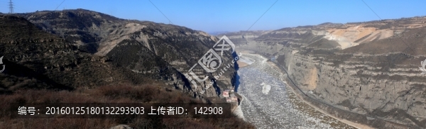 晉陜黃河大峽谷汛期