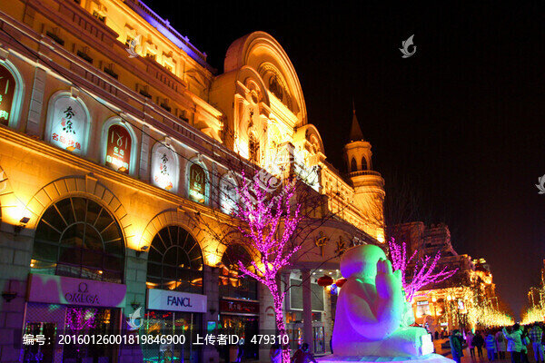 哈爾濱市,中央大街,建筑藝術(shù)