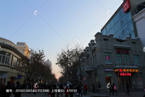 哈爾濱市,中央大街,建筑藝術(shù)