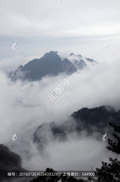 豎版中國山水畫