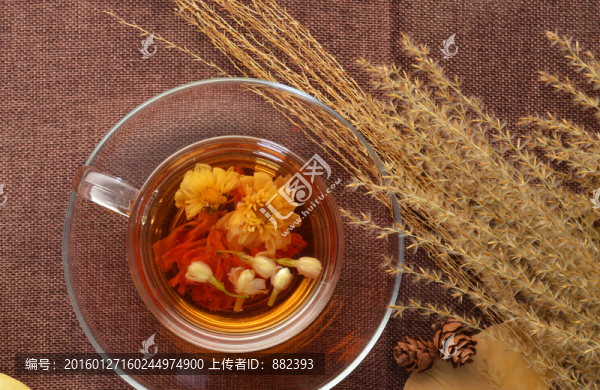 茉莉百合花茶