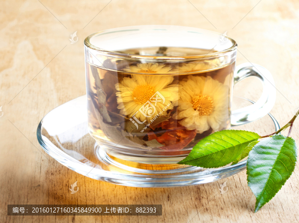 普洱荷葉花茶