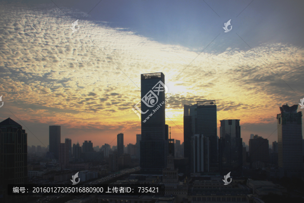 晚霞