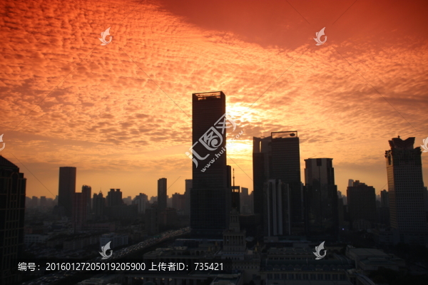 漂亮晚霞