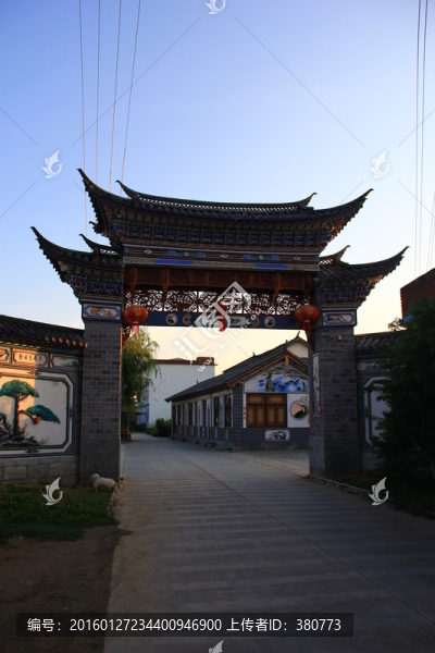 古宅一角