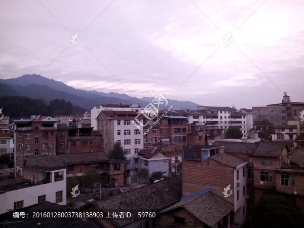 炎陵縣城一角