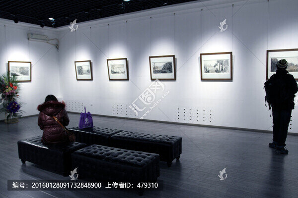 展廳,畫展,展示,大廳,休閑場
